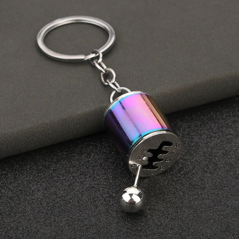 Spinning Turbo Keychain – Mini Turbine Key Ring for Car Enthusiasts