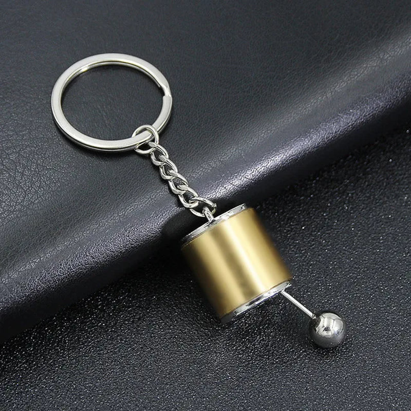 Spinning Turbo Keychain – Mini Turbine Key Ring for Car Enthusiasts