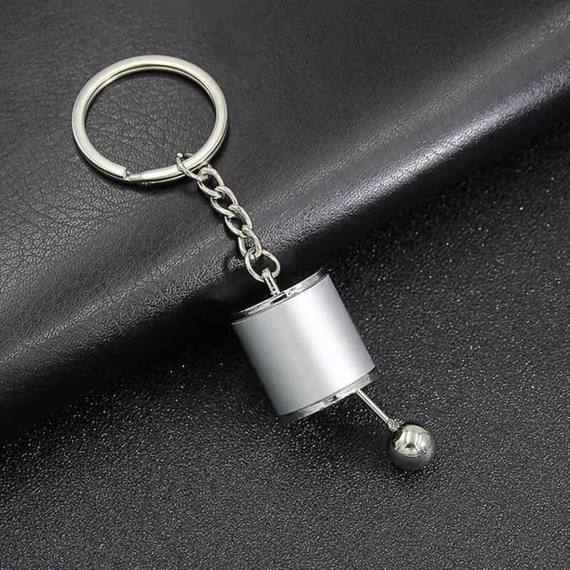 Spinning Turbo Keychain – Mini Turbine Key Ring for Car Enthusiasts