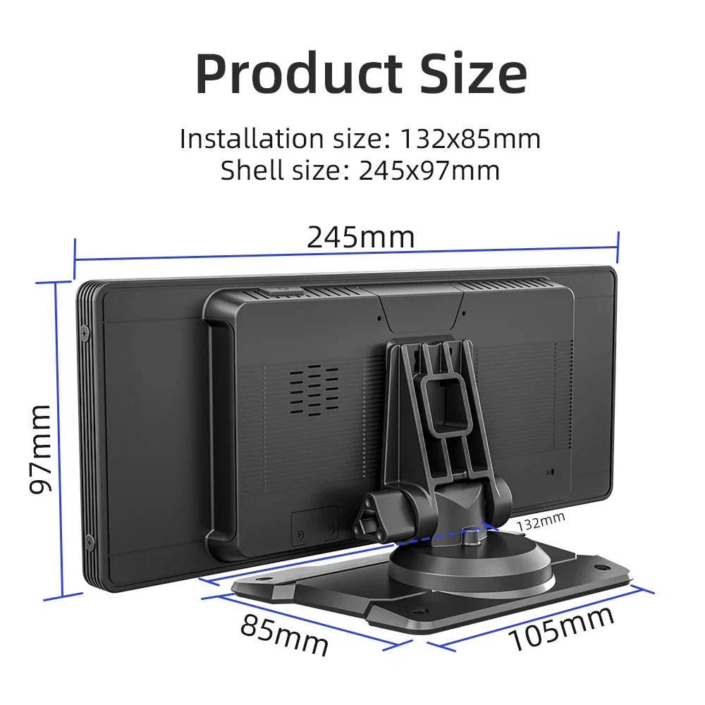 10.26" Wireless Carplay/Android Auto Display
