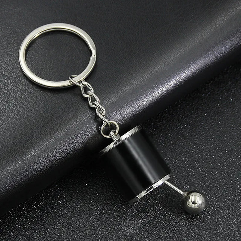 Spinning Turbo Keychain – Mini Turbine Key Ring for Car Enthusiasts