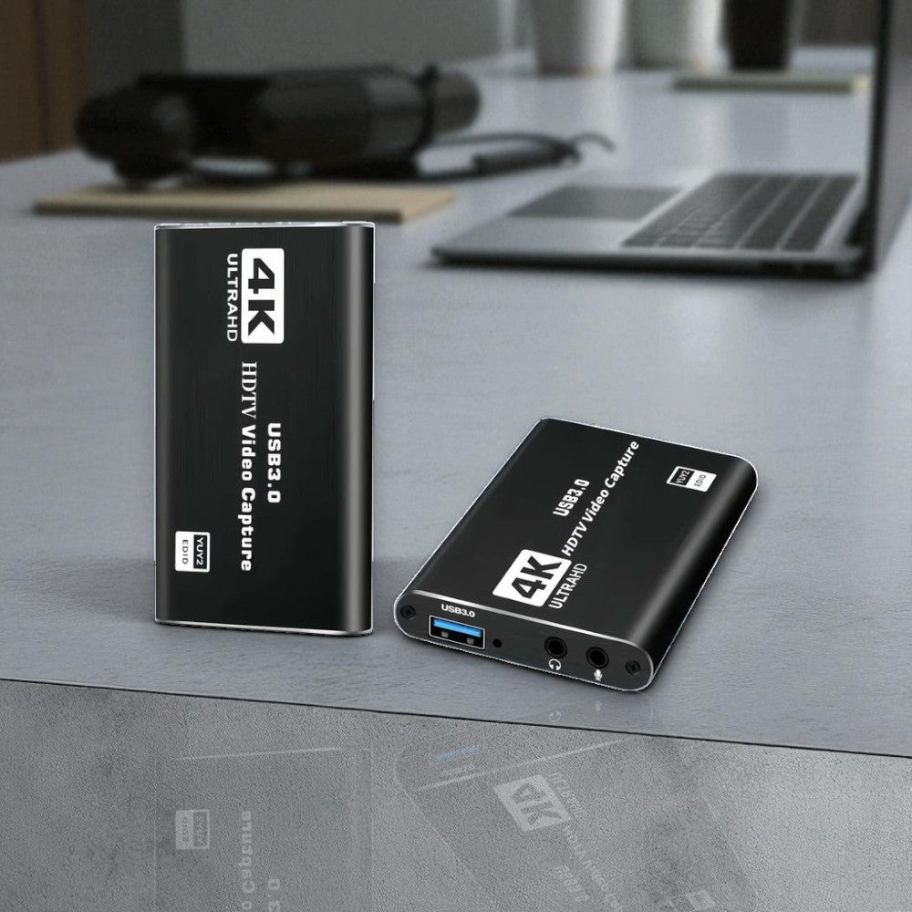High-Performance 4K HDMI Capture Device – Ideal for Game Streaming (Switch, PS4/5), Professional Conferencing, OBS, Cameras, and PC. Also Features 1080P@60FPS Input/Output for Retro Consoles.