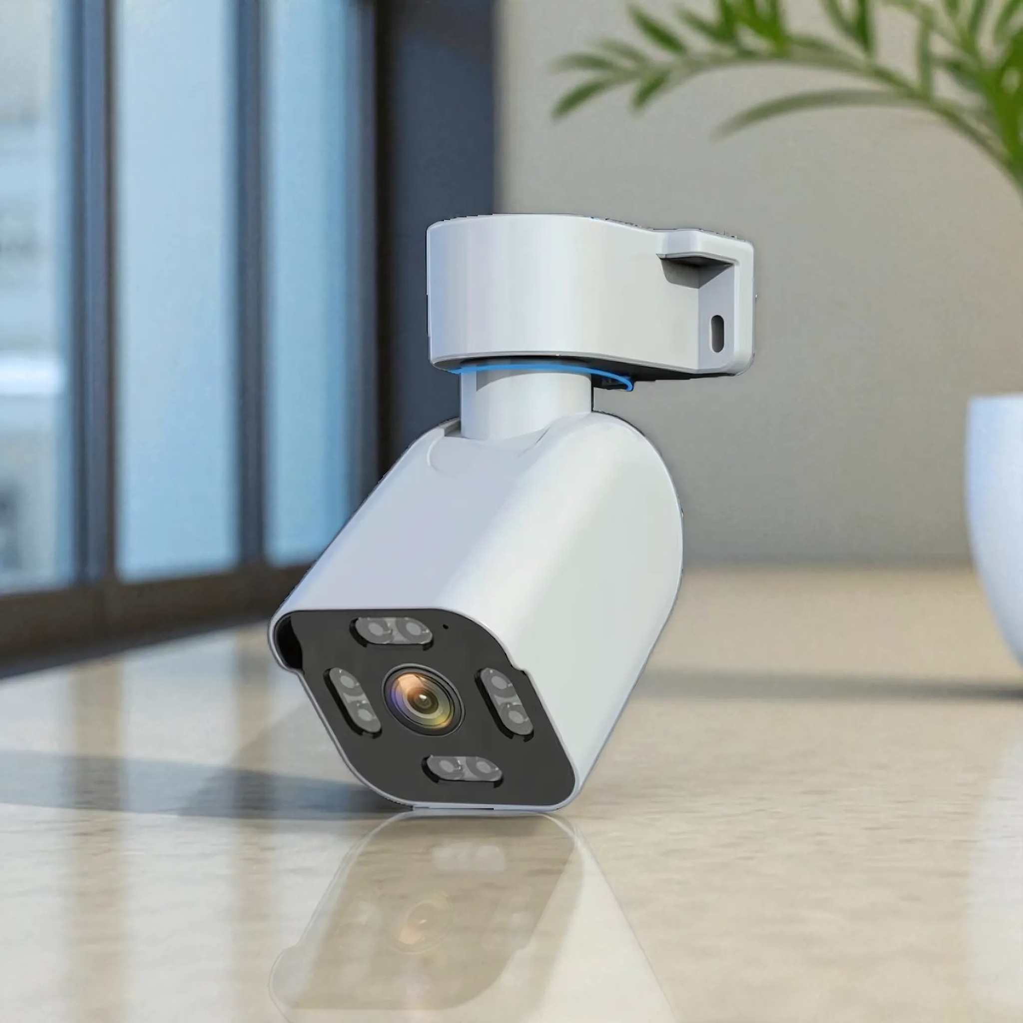 2K Wireless Outdoor Security Camera with Pan/Tilt & Full Color Night Vision – Smart WiFi, Motion Detection & Two-Way Audio